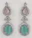 Rainbow Radiance American Diamond Jewelry Set-NK4