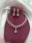 Rainbow Radiance American Diamond Jewelry Set-NK4