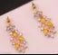 Rose Gold Polish Zircon Ad Diamond Choker Set For Women and Girls