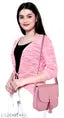 EVOLIC Pink Women Sling Bag Stylish Sling Bag