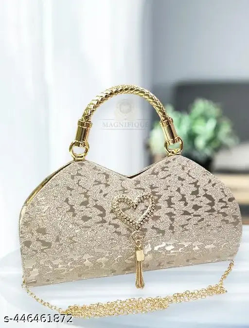 MAGNIFIQUE Stylish Bridal/Party Clutch for Women/Girls