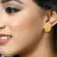Studs Earrings VFJ Traditional wear Screw Back alloy 1Gram Gold Plated Stud Earring for Women and Girls -(Sales Package- 1 Pair Earring)