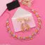 Rose Gold Polish Zircon Ad Diamond Choker Set For Women and Girls