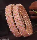 Jewwel Classic Collection of 2 Pcs Set of Rose Gold Plated For Women