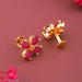 VR Fashion HUB American Dimond Alloy Gold Plated Traditional Stud Earring For Women and Girls